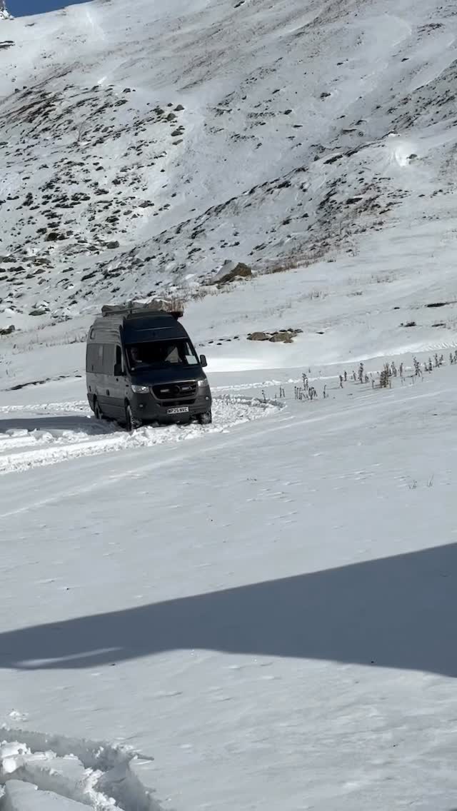 Who said a motorhome is only for summer? We love winter trips. Quieter ...