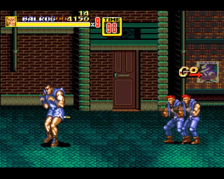 Balrog running wild on the Streets Of Rage #segagenesis # ...