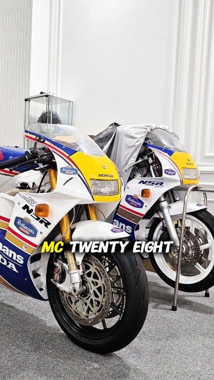 The Honda NSR250 was basically a Grand Prix bike with a license