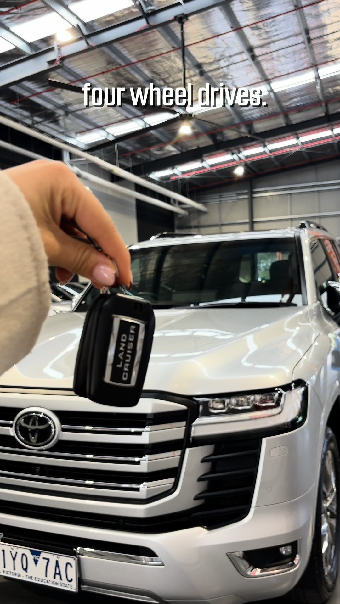 A Victorian man is auctioning off his Toyota LandCruiser after