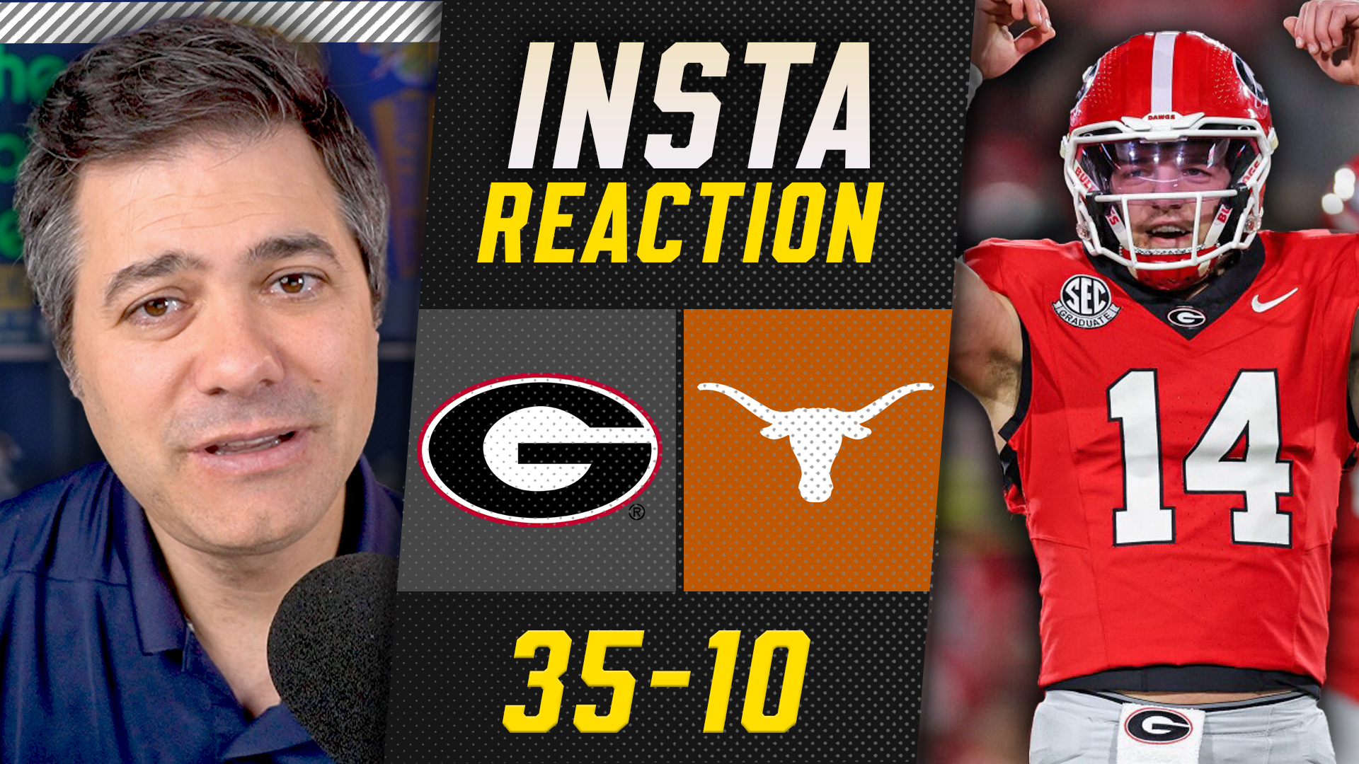 Georgia poured in on late to beat Texas for the third straight time ...