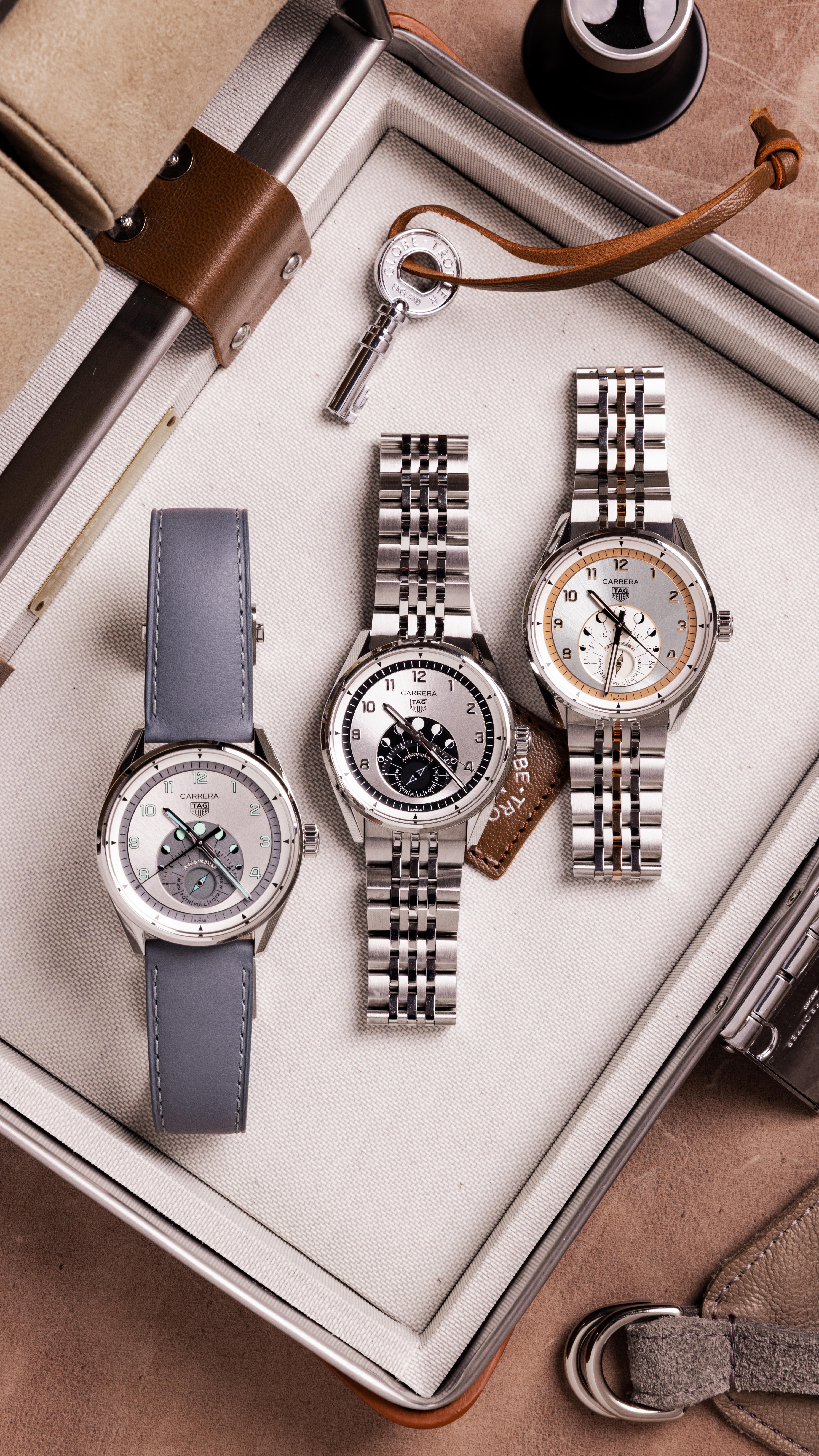 The TAG Heuer Carrera Astronomer takes moonphase complications to 