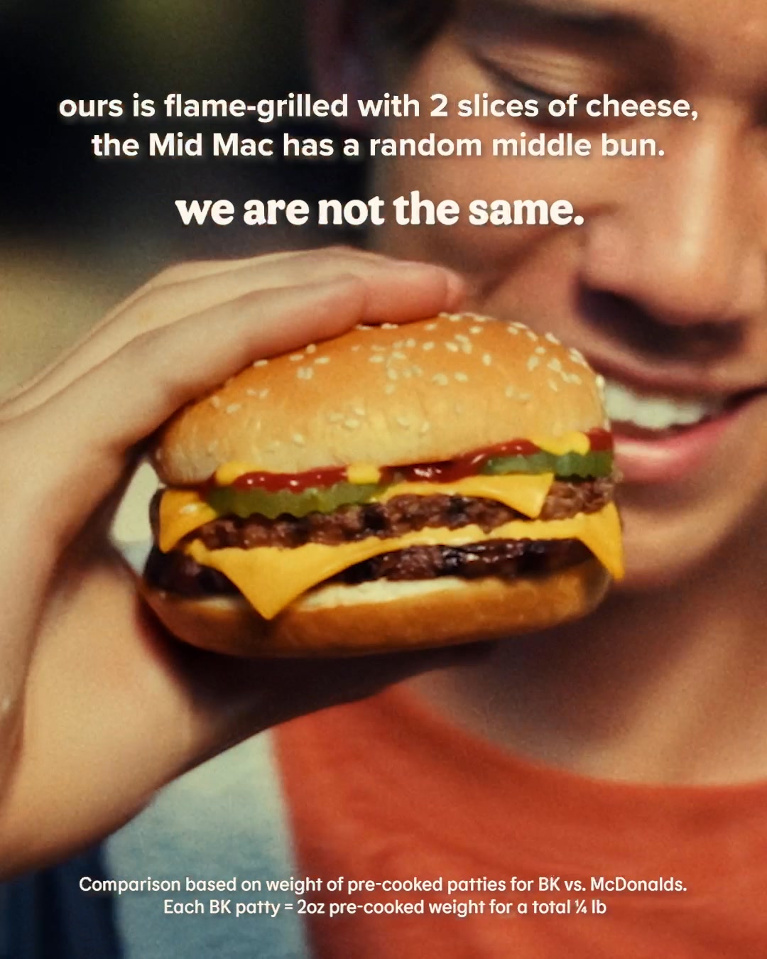 Can't get this flame-grilled flavor for $4.99 anywhere else