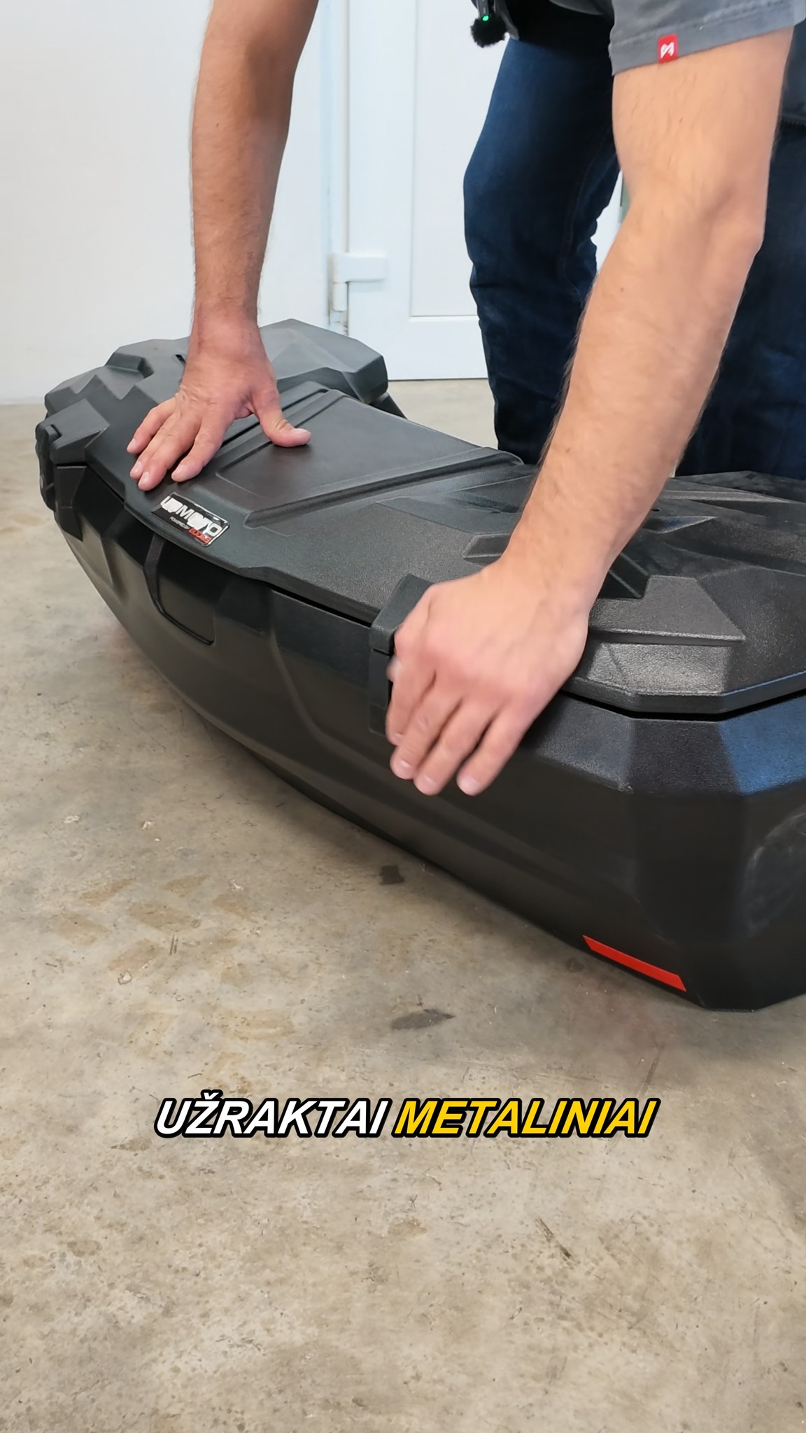 Ieškai tvirtos ir talpios daiktadėžės? Užsuk į Mototop! 🔥 Jau