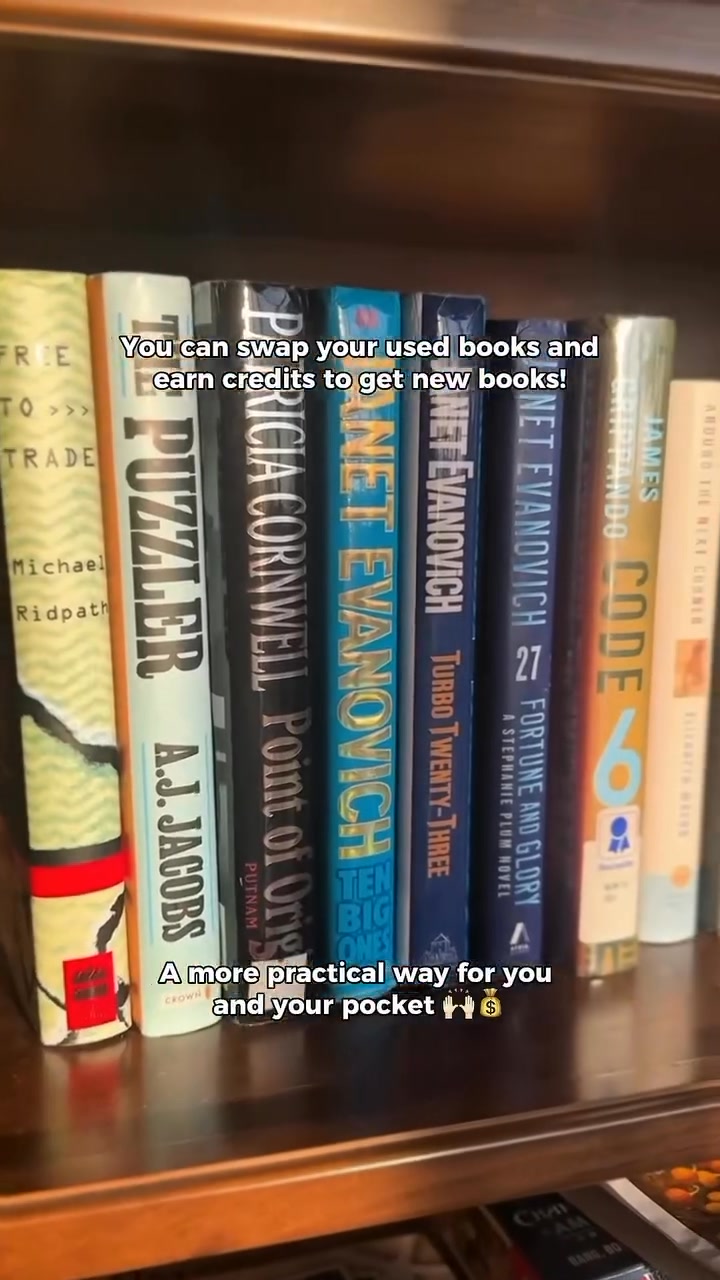 Tired of overcrowded bookshelves, finished reads gathering dust, or ...
