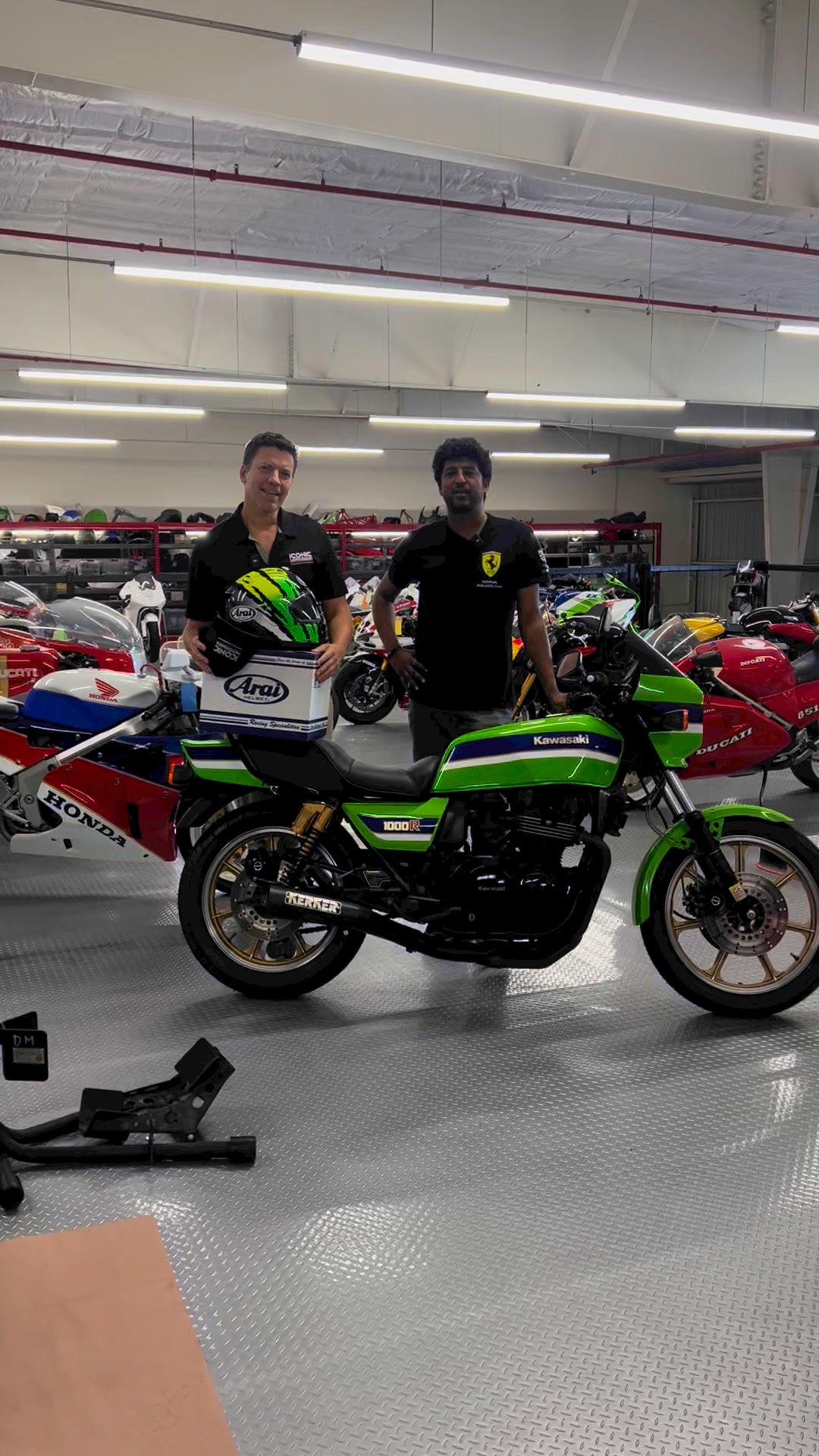 Our latest winner for the iconic motorbike auctions give away