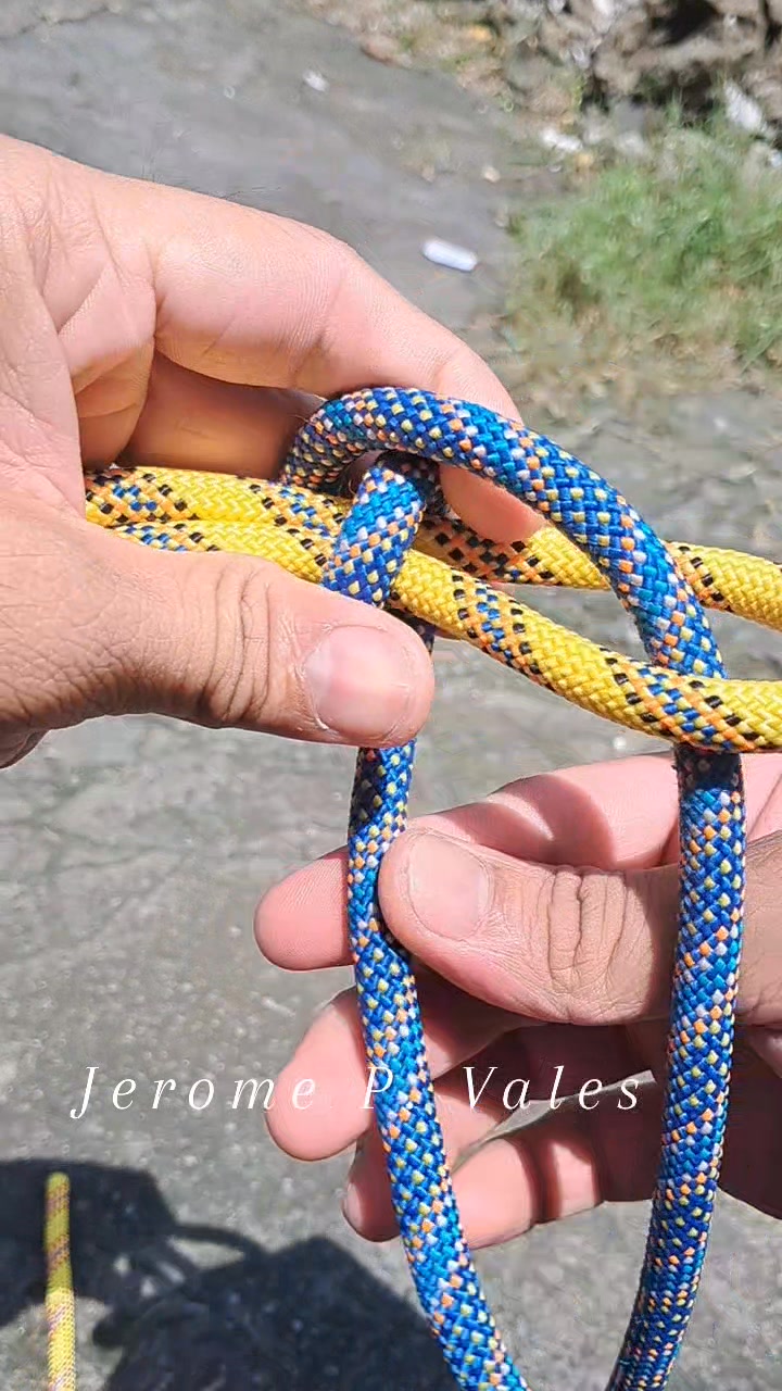 Simple knot. 8.0 ( joining ropes ) #everyoneシ゚ #reelsvideoシ #tips # ...
