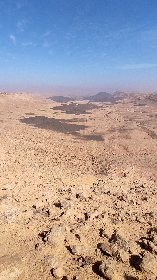 This was a fantastic day: 15 km across the Makhtesh Ramon crater, a ...