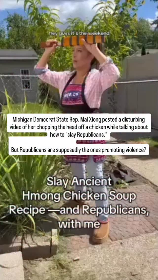 Michigan Democrat State Rep. Mai Xiong posted a disturbing video of her ...