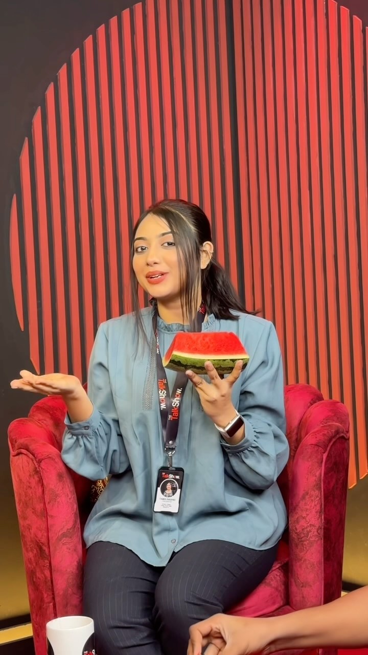 তরমুজের বিজ্ঞাপন !! #tamarashid #thetalkshow #watermelon #foodtiktok # ...