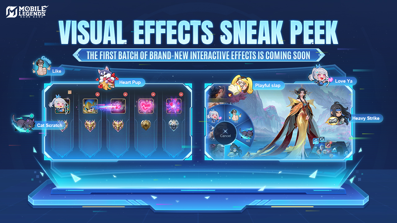 MLBB's new item - Interactive Effects coming soon! The first batch ...