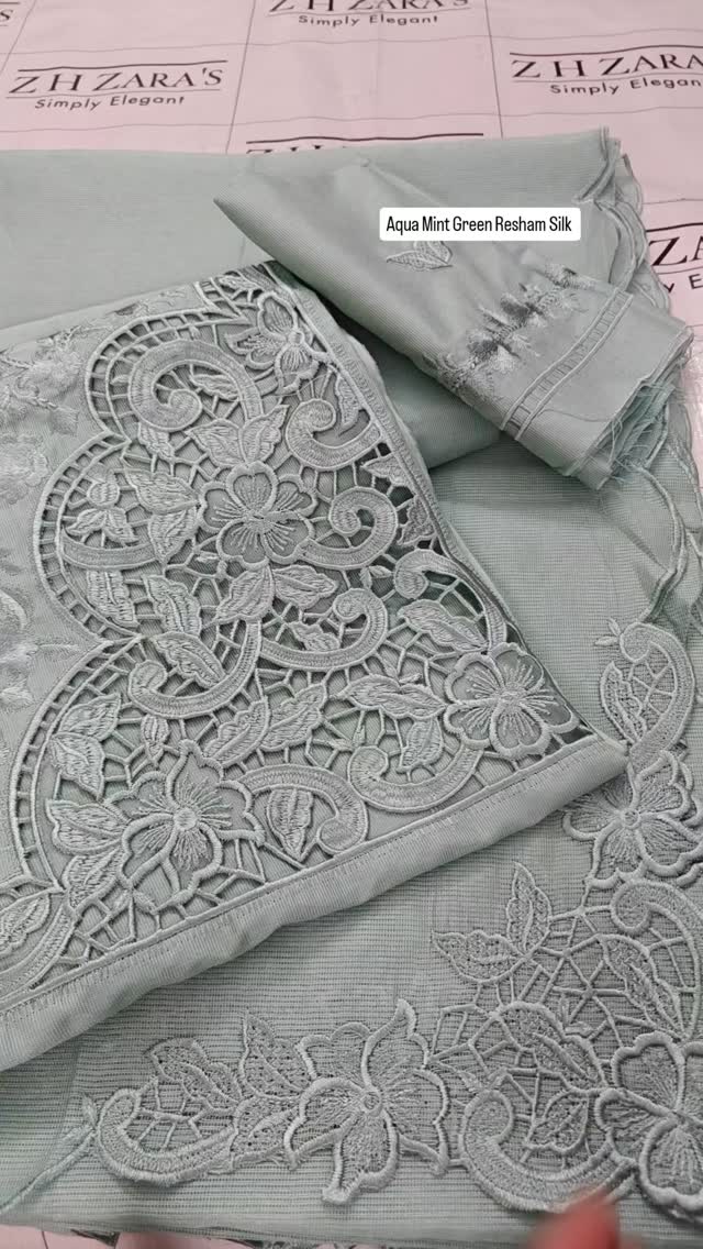 Resham Silk Elegance Crafted in luxurious Resham Silk with premium ...