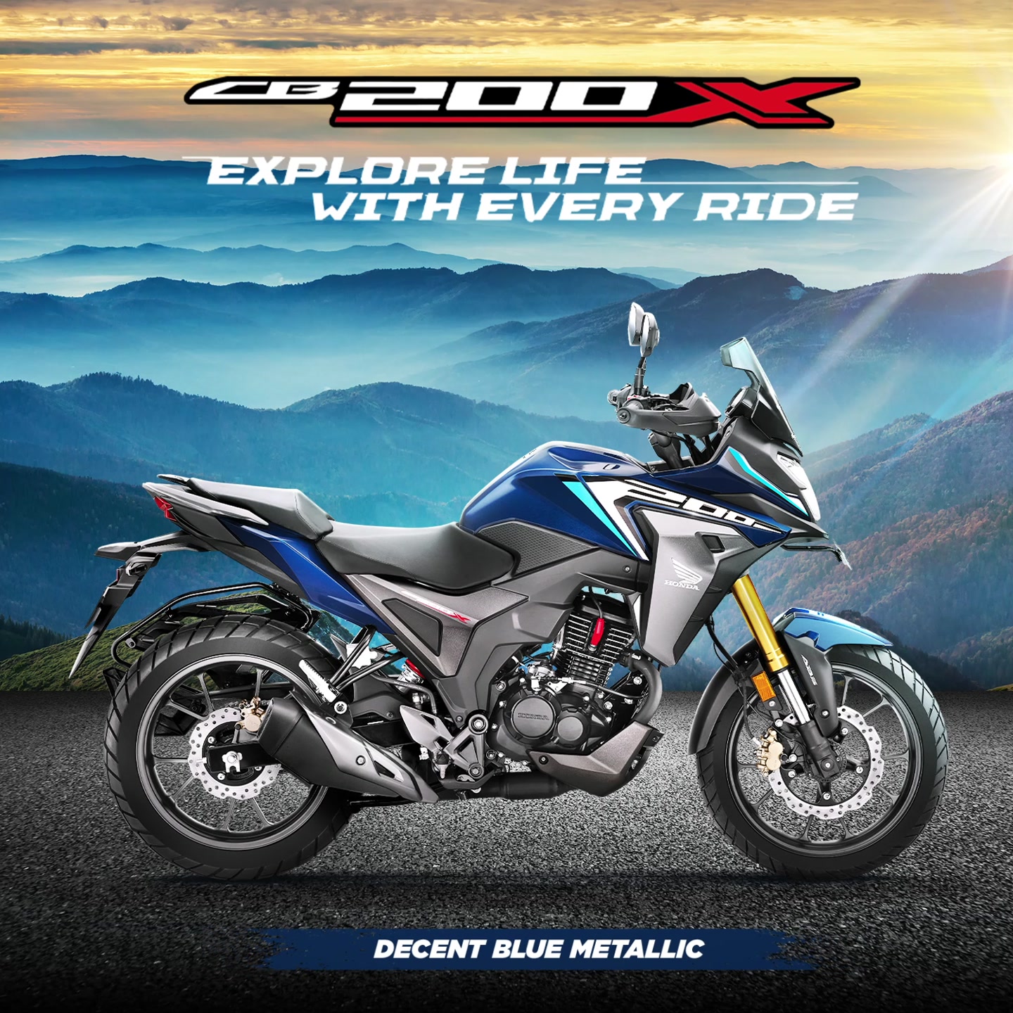 Explore the world of Honda CB200X and find your adventurous spirit 
