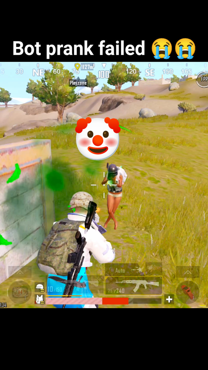 Bot prank 25 😂 | pubg funny moments 🤡 #reelsviral #pubgmobile #bgmi # ...