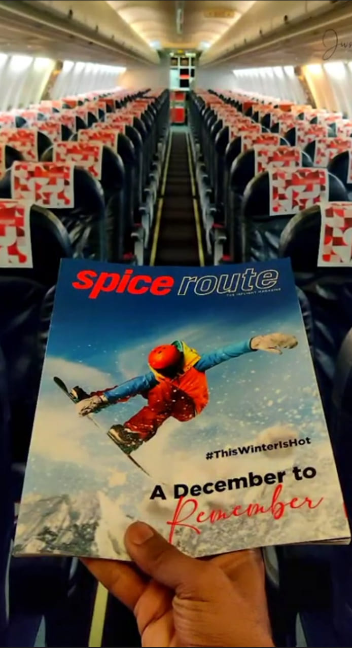 A warm read for the winters, now in your seat pockets! #magazine # ...