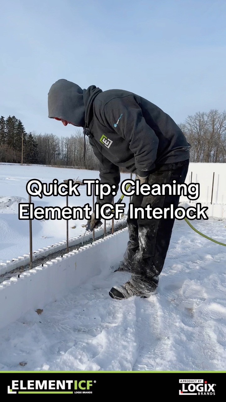 Tip to clean Element ICF Interlock 👇🏼A simple method for cleaning the ...