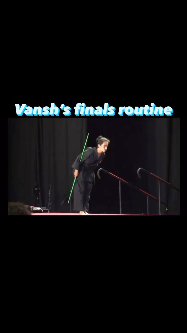 Vansh routine at the u.s open | IMC Liverpool Martial Arts