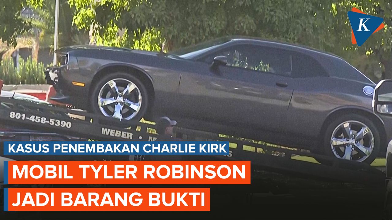 FBI menyita sebuah mobil Tyler Robinson, tersangka penembak aktivis ...