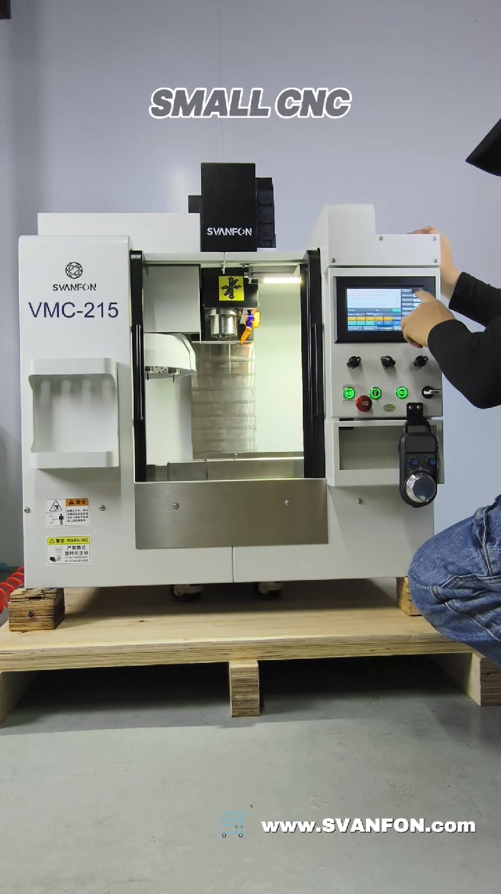 VNC 215 Small CNC – Compact CNC Machine built for home/garage DIY metal ...