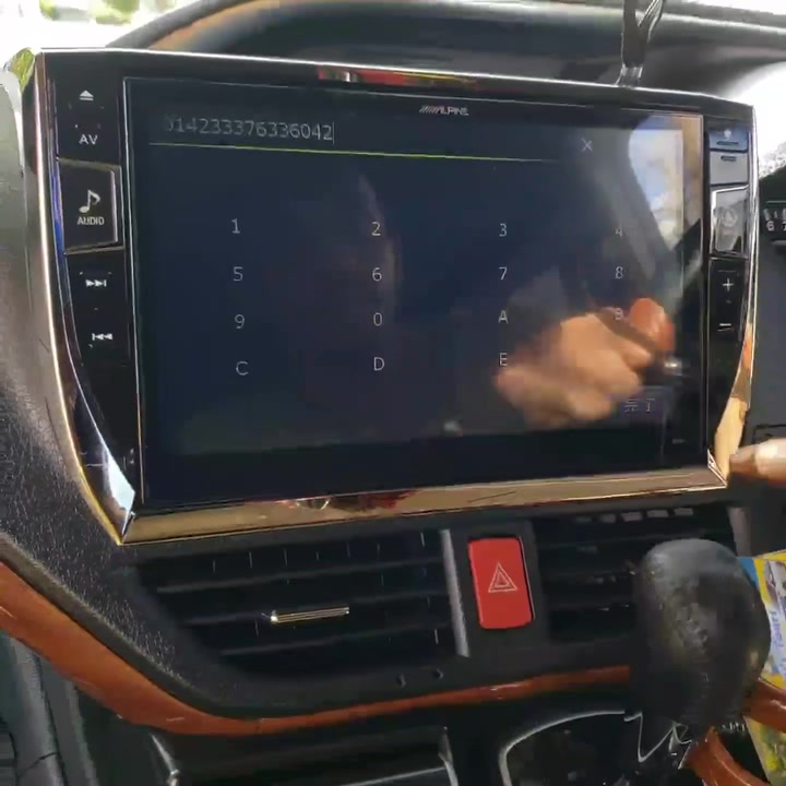 Unlocking ALPINE EX10 for Jamaican Dealer radio. | NavigationDisk