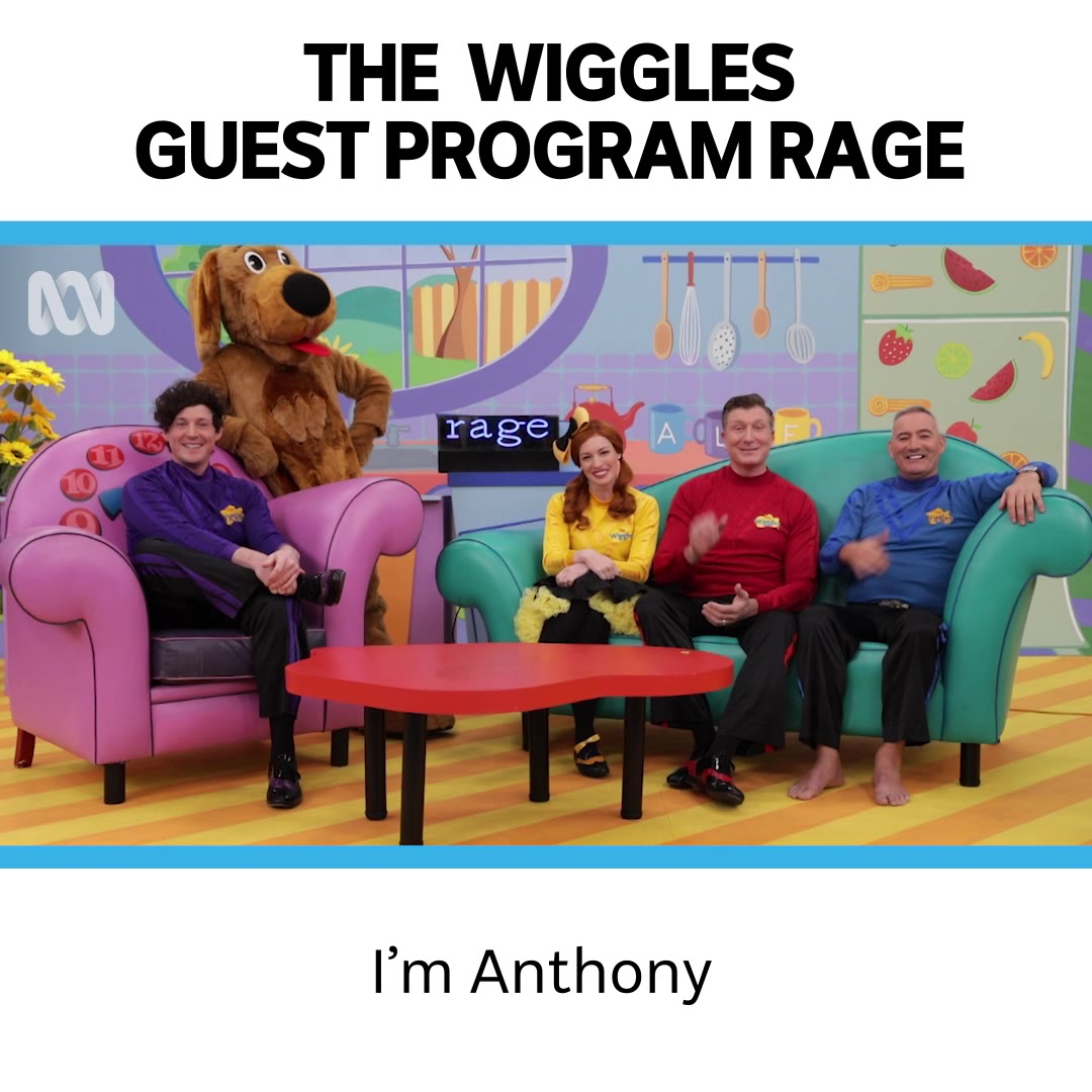 The Wiggles guest program rage | The double-Wiggle-whammy rage hosting ...