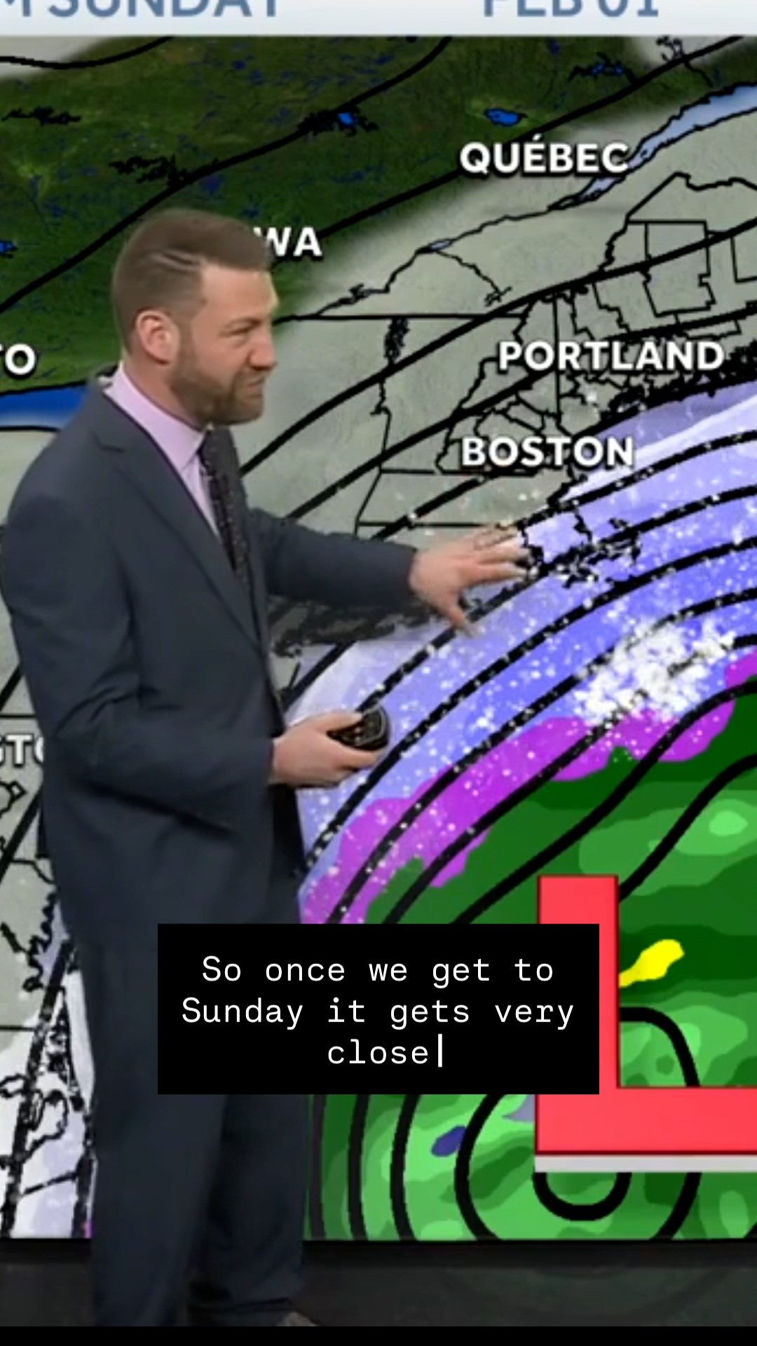 A bomb cyclone will make its way up the East Coast this weekend, and ...