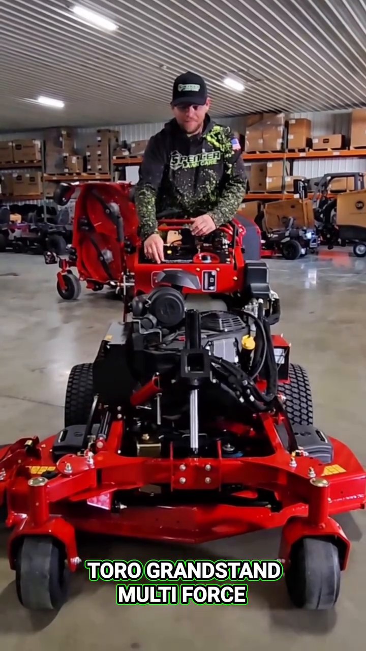 That's the sound of 34.5 HP of pure Kawasaki Engines power. 💪 Lift ...