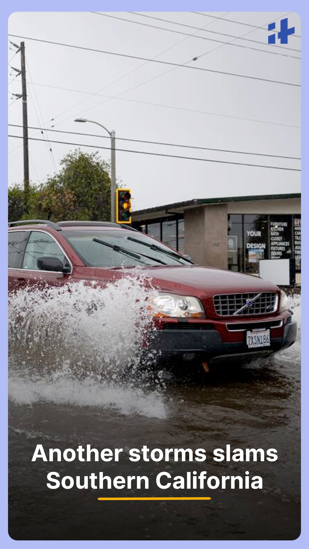 Southern California has been drenched by the third storm in just over a ...