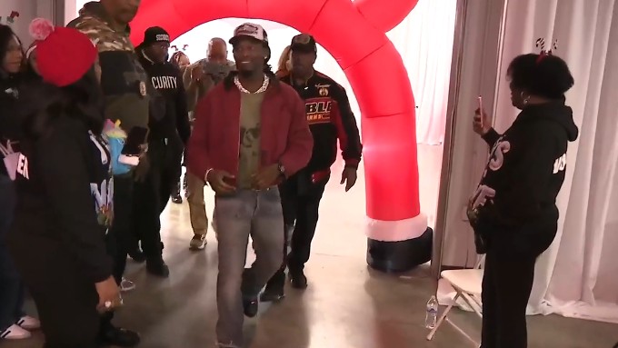 The weekend before Christmas, Atlanta rappers played sets as Santa's ...