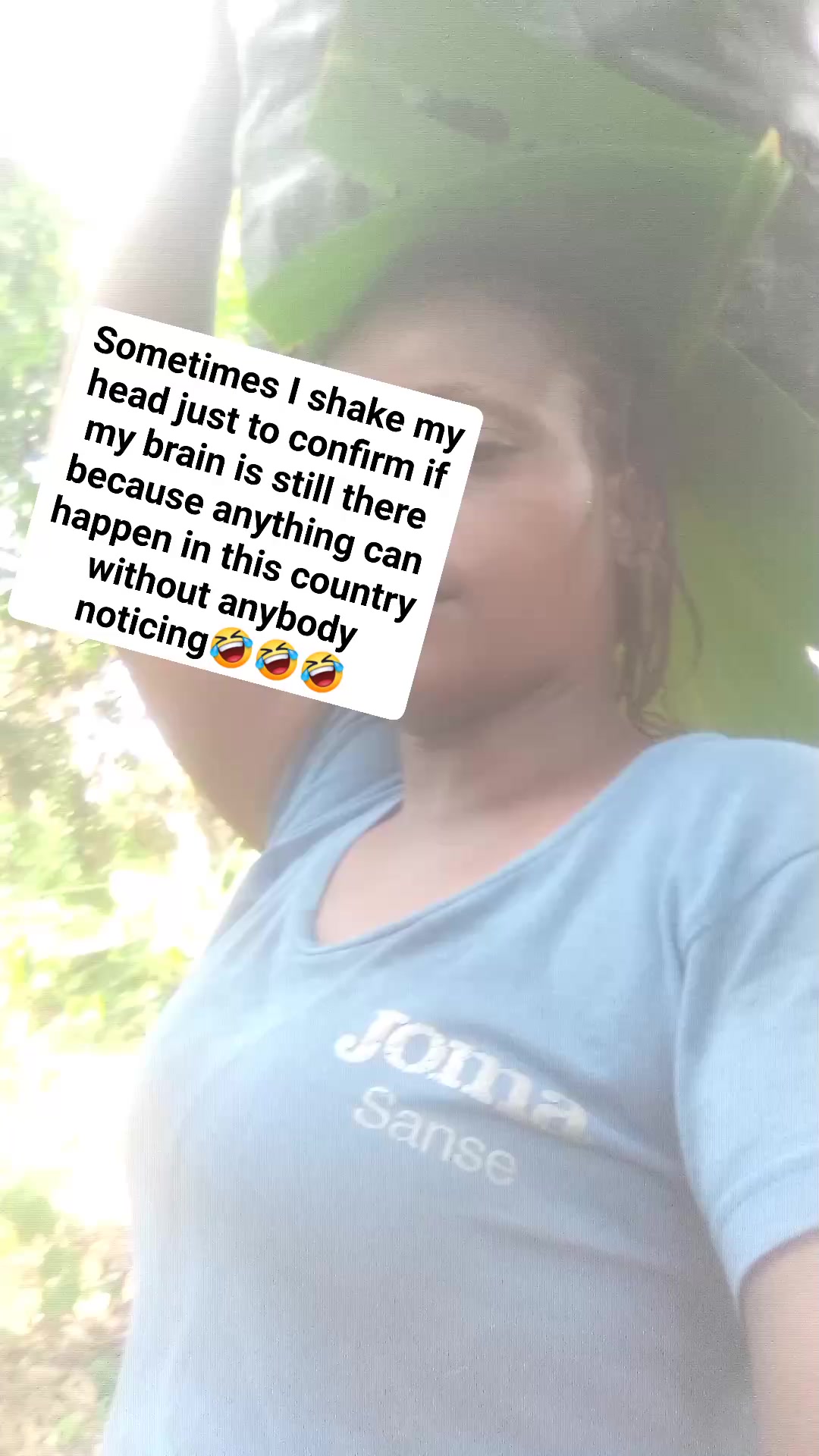 Abeg make una check una head ooo to confirm say no be empty head una ...