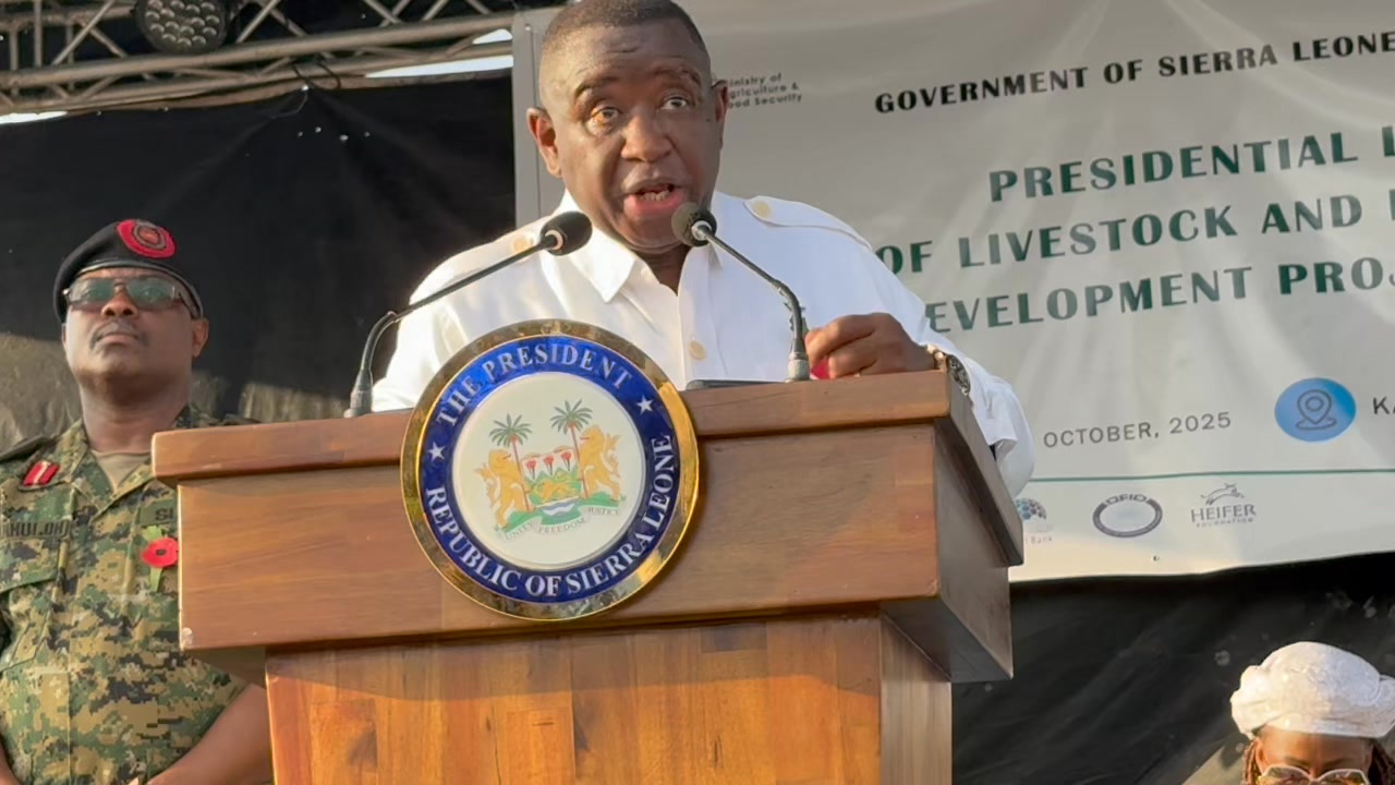 President Dr. Julius Maada Bio delivered a Keynote address at the 