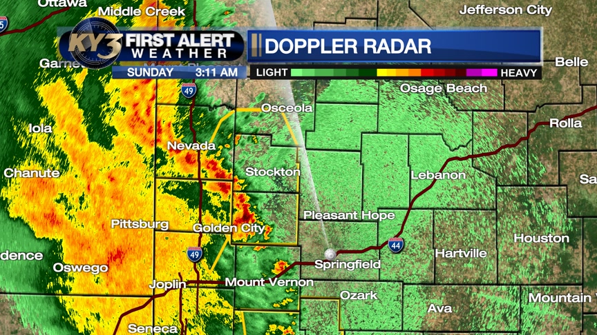 FIRST ALERT WEATHER: The strong to severe storms have arrived, here's a ...