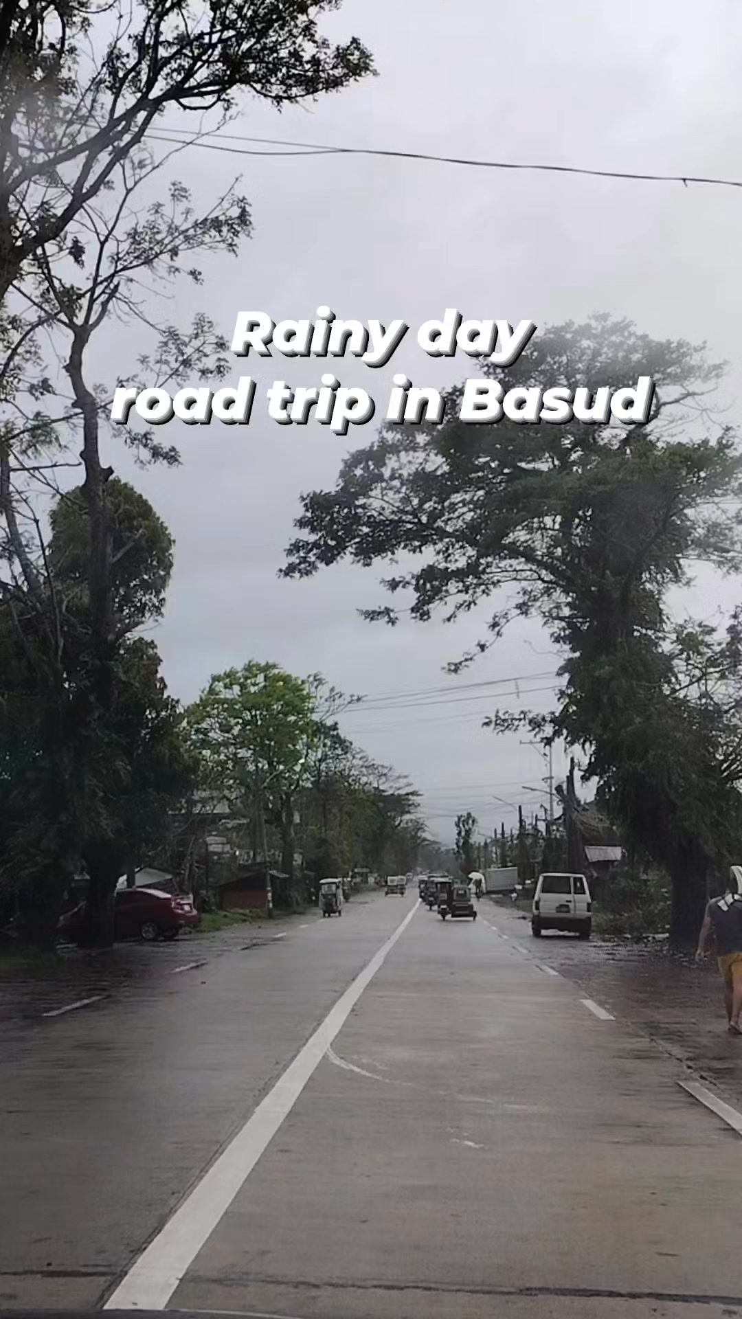 Rainy day road trip in Basud, Camarines Norte #reelsfb #roadtrip # ...