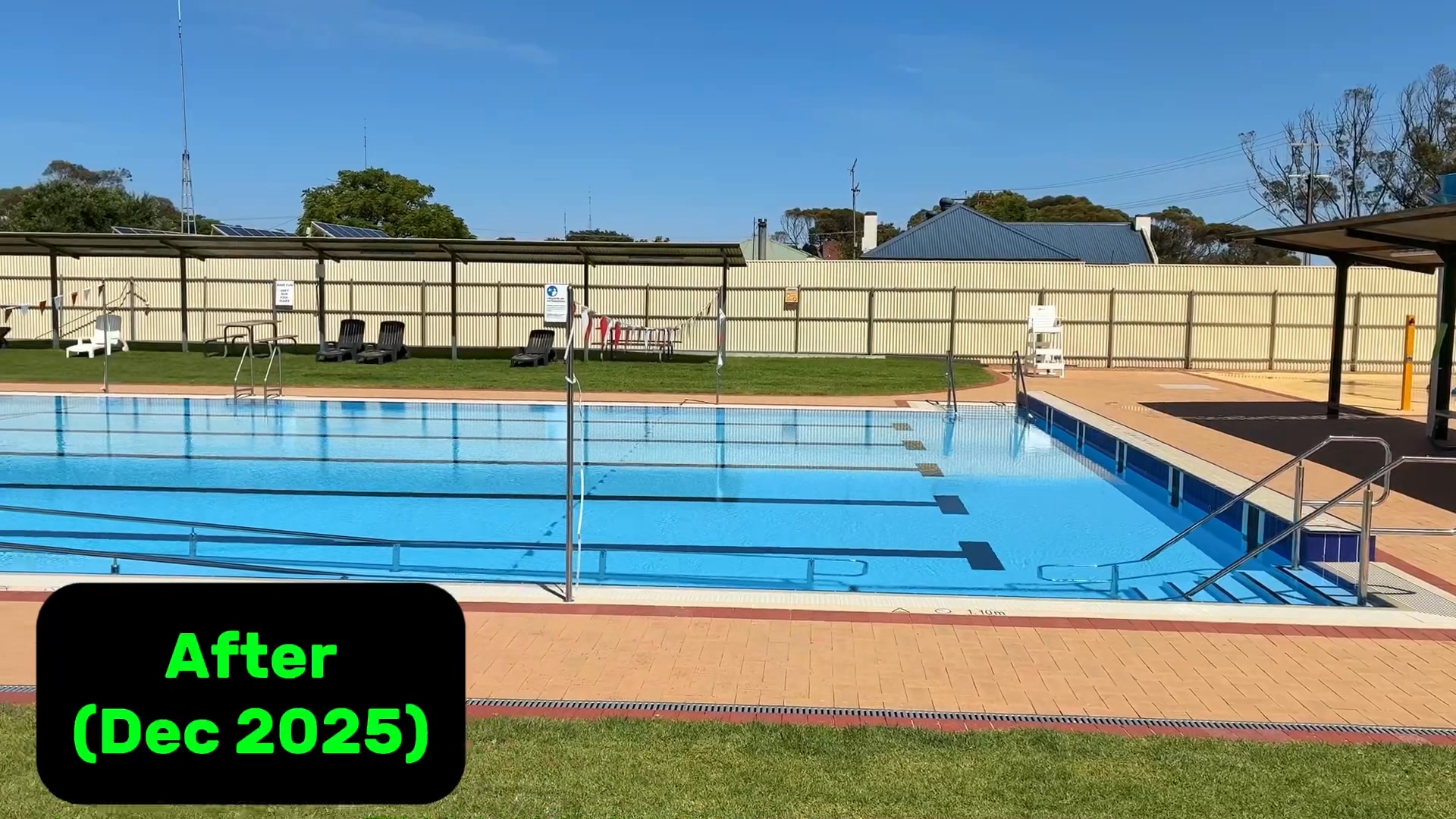 The pool is now officially open again! More photos and details from ...