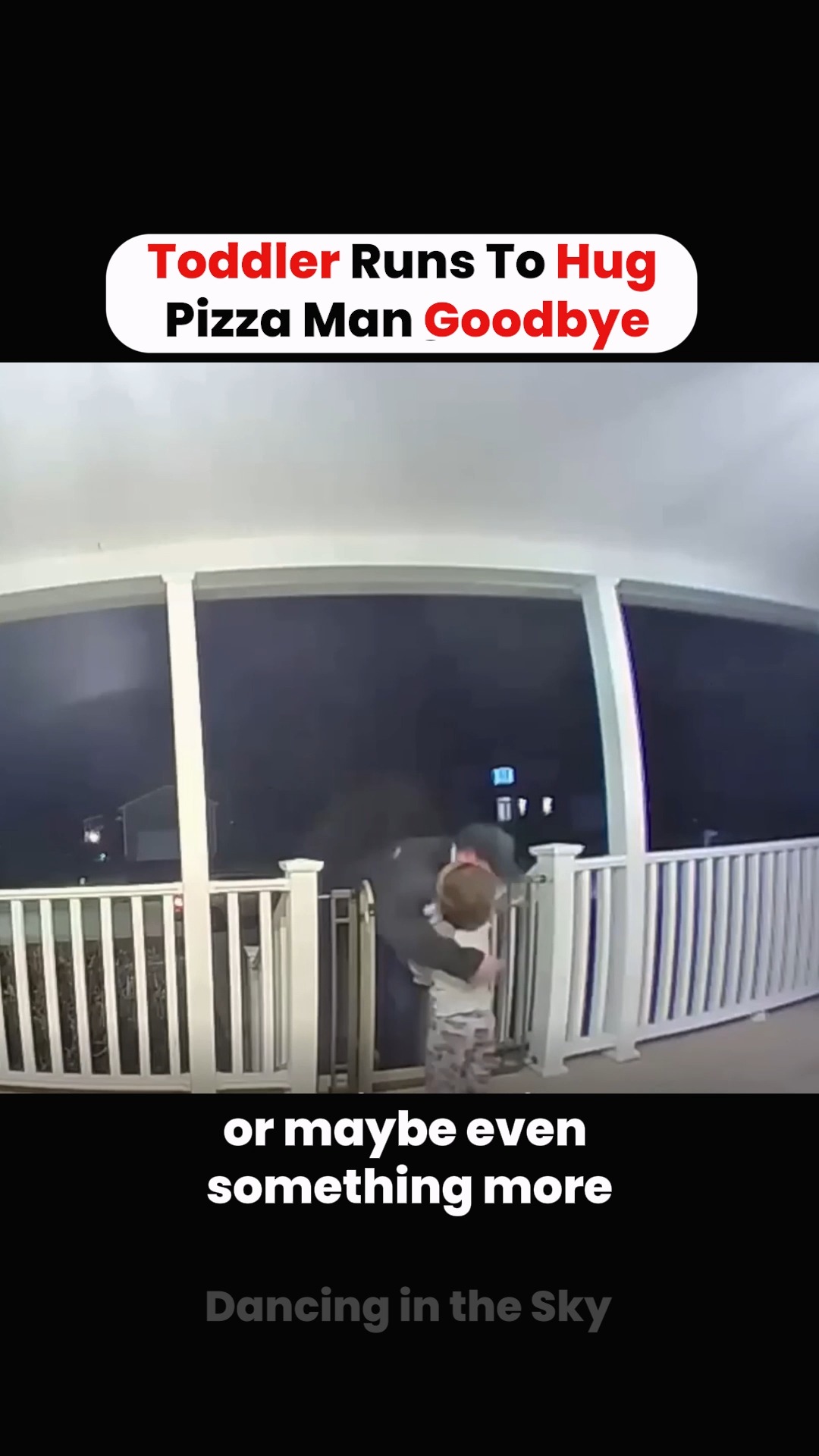A toddler surprised a delivery driver with a hug. His mom later learned ...