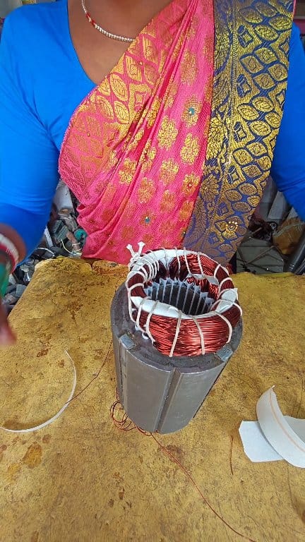 CRI wil field samarsebal motor winding |खराब डेट बड़ा सबमर्सिबल को फिर ...