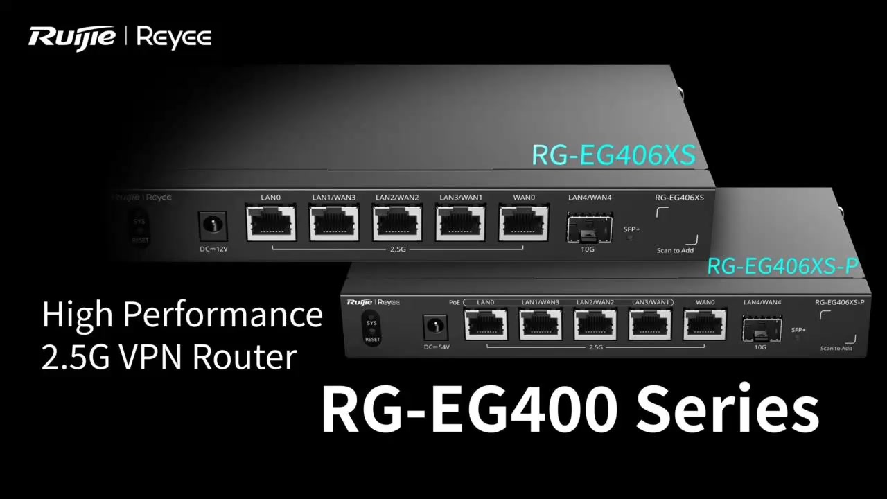 🚀 The new RG-EG400 Series Routers are coming! 📦 What’s inside the box ...