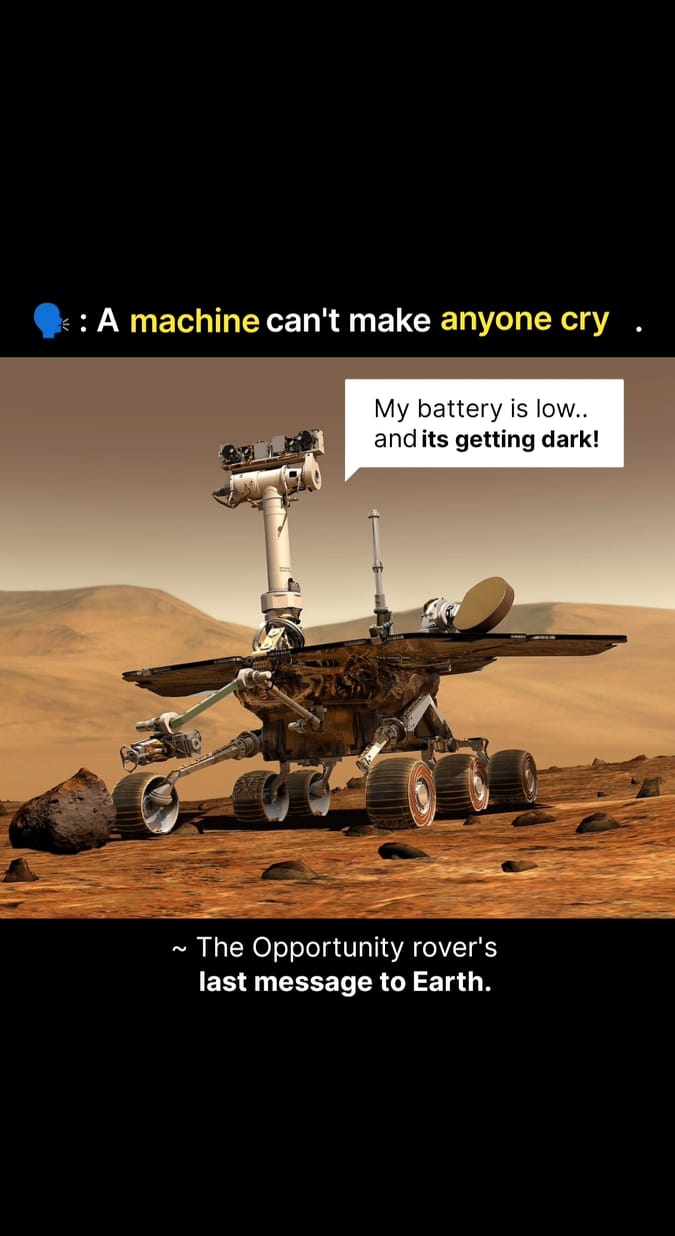 “My Battery Is Low and It’s Getting Dark — The Final Message of NASA’s ...