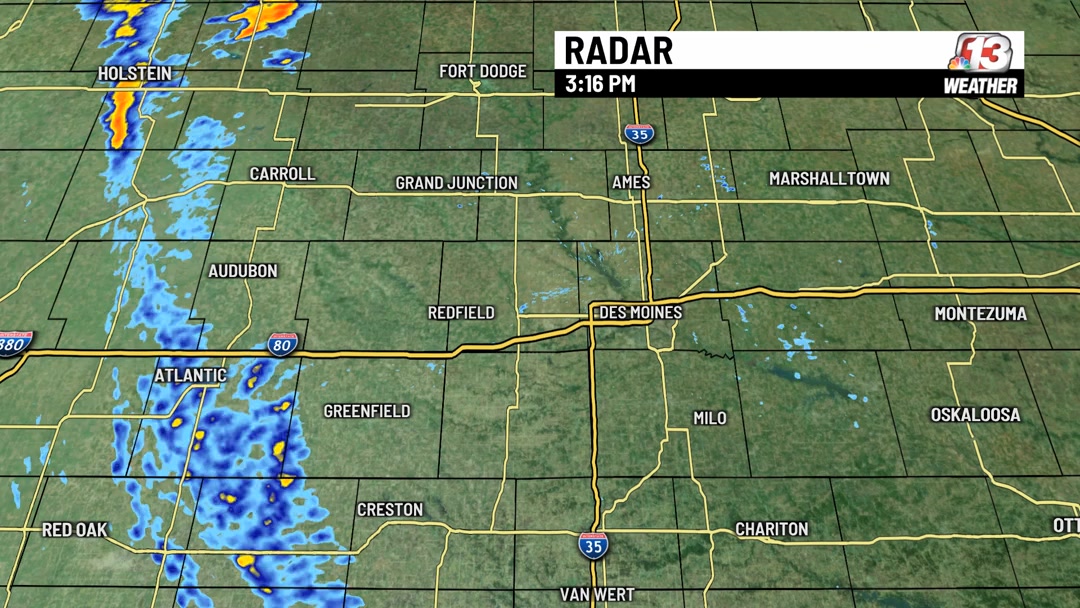 Radar update 6:16PM: storms popping up over Adair and Dallas counties ...
