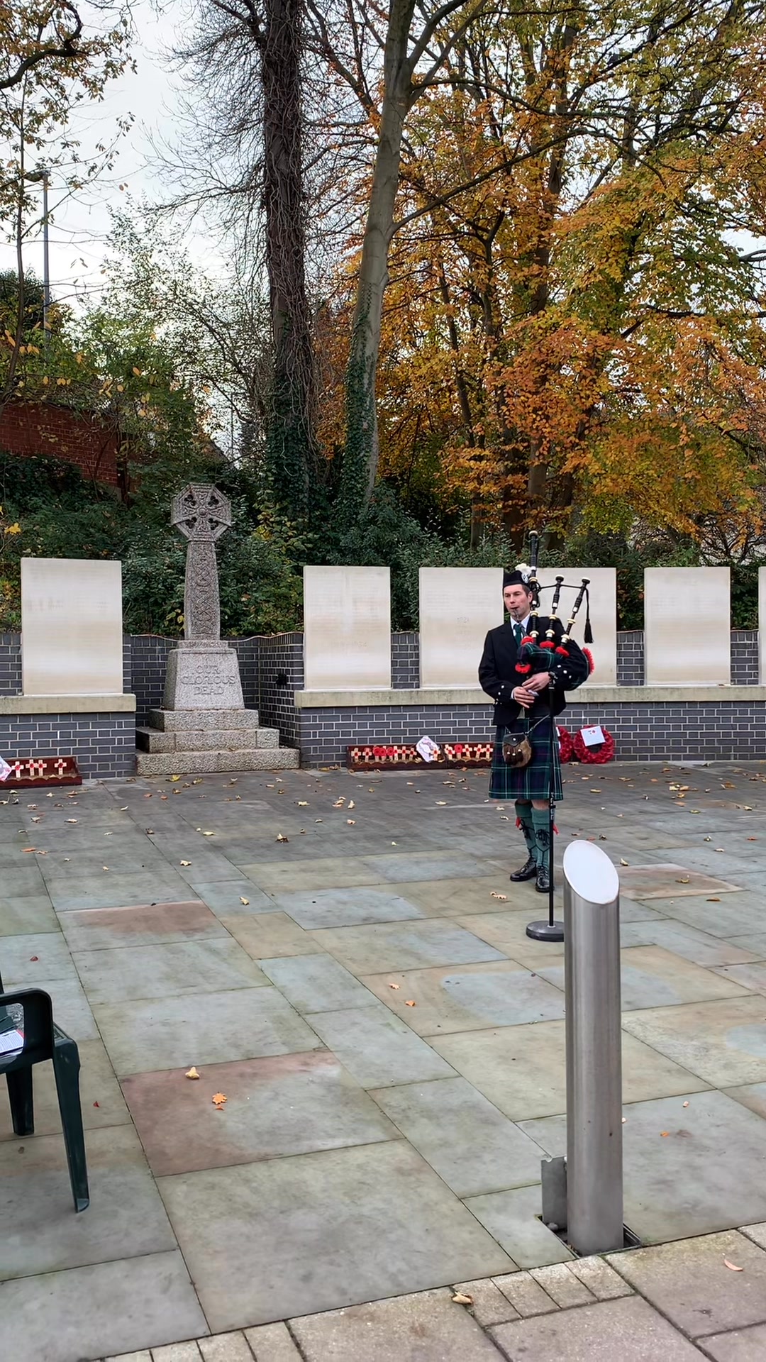 Warming up for Remembrance ️Parade leaves West Street car park at 10 ...