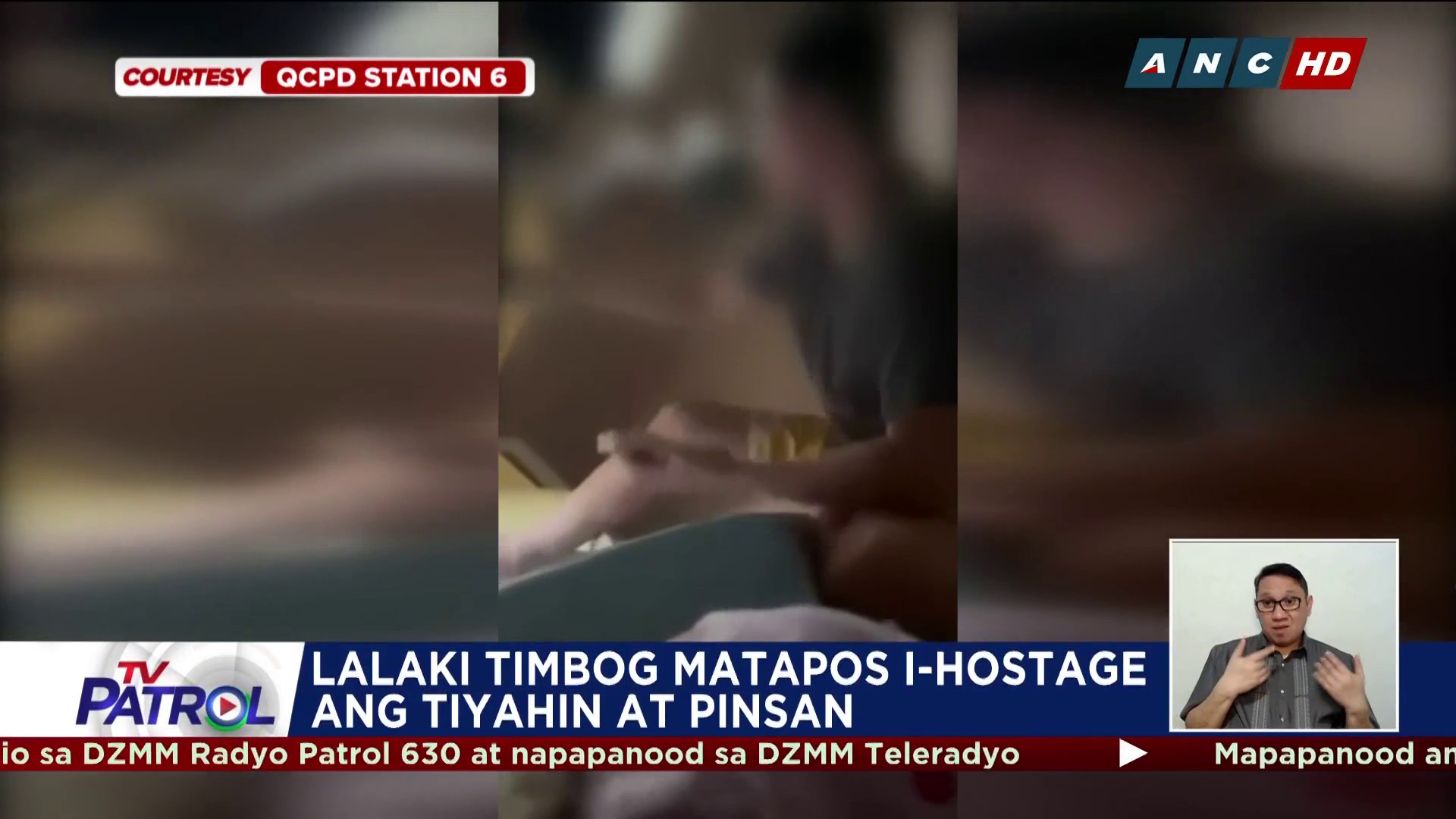 Arestado ang isang lalaki matapos i-hostage ang kaniyang tiyahin at ...