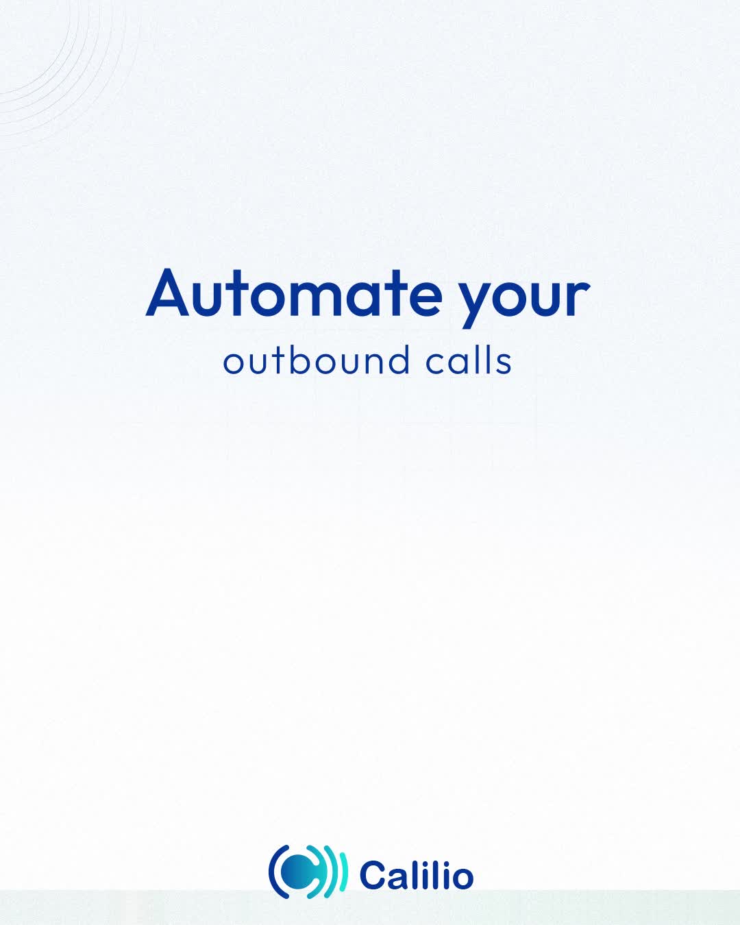 Make every call count with Calilio’s Power Dialer. Automate outbound ...
