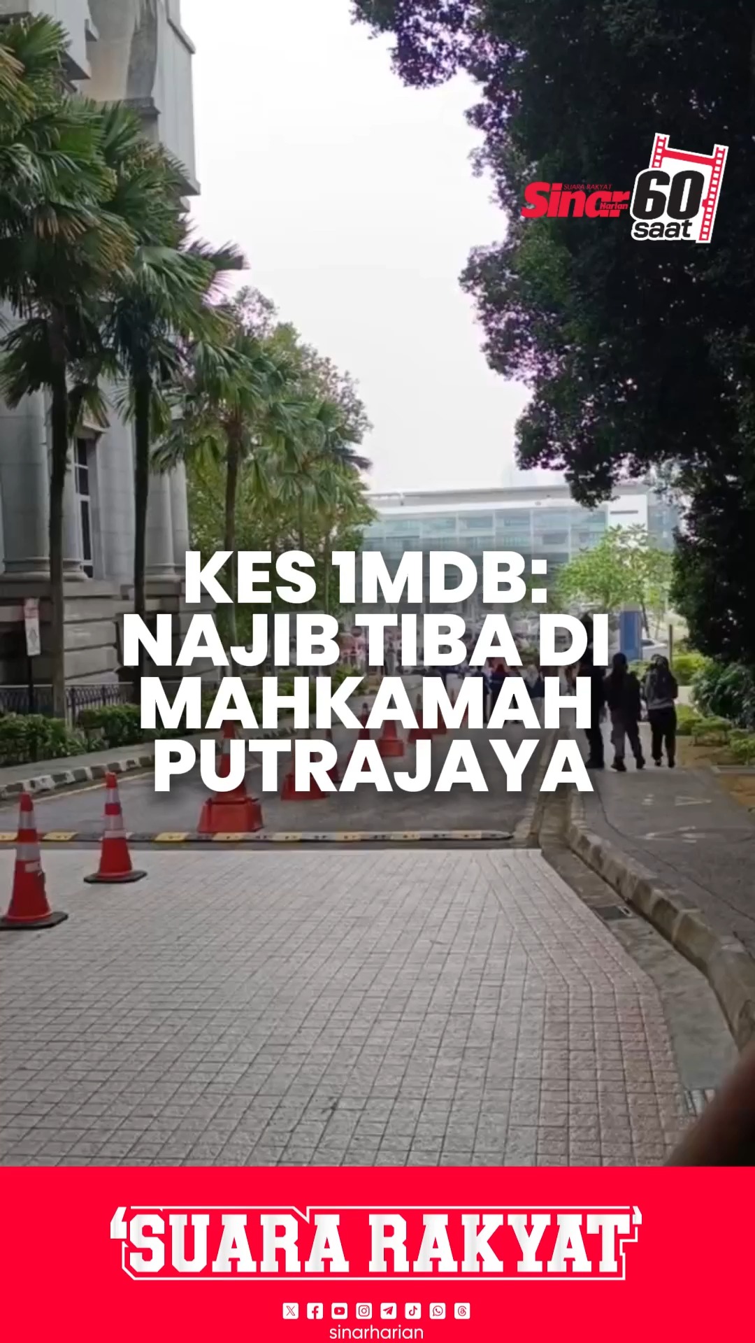 Kes 1MDB: Najib tiba di Mahkamah Putrajaya Kenderaan membawa bekas ...
