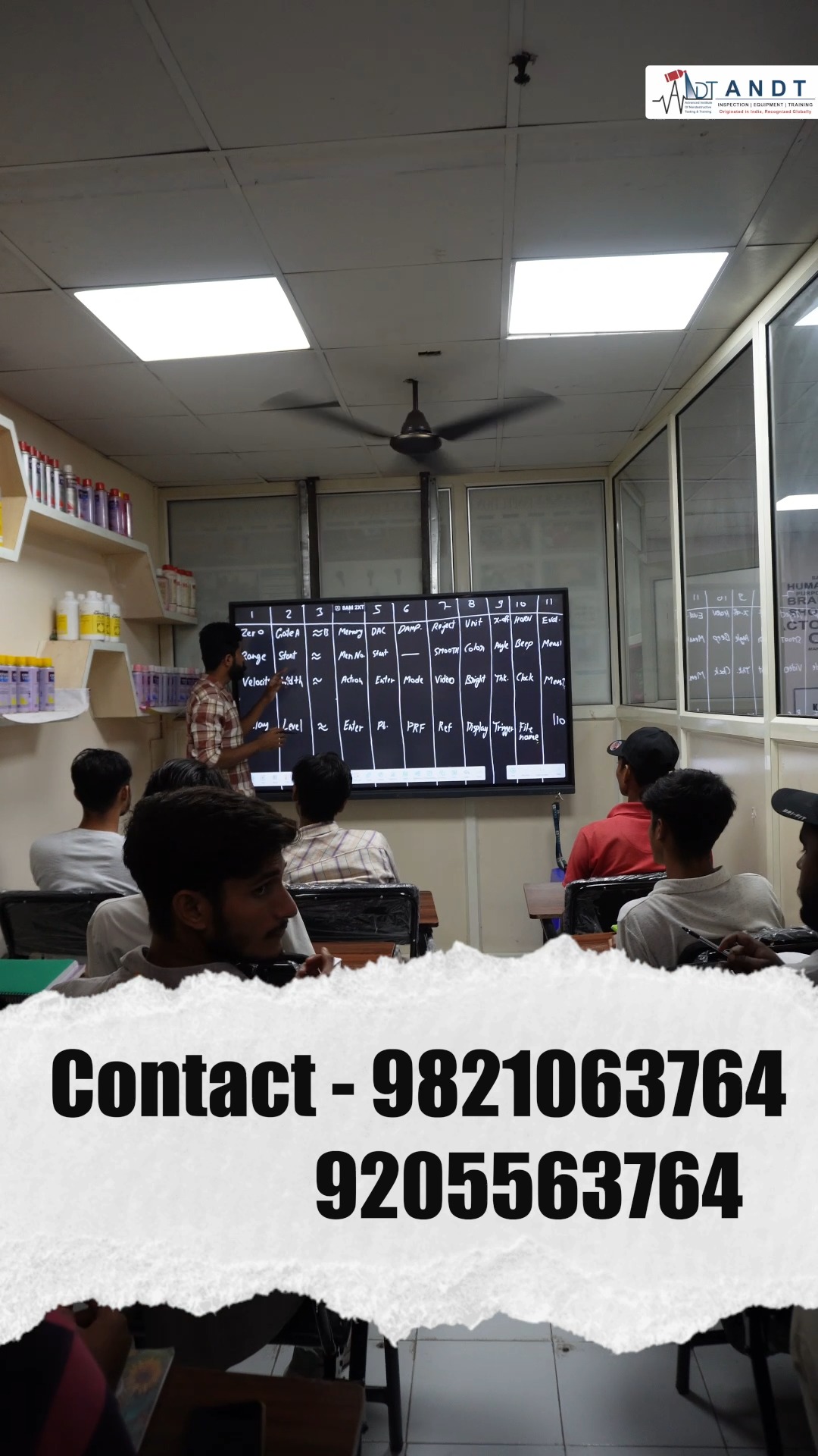Amit Kumar from Aurangabad, Bihar successfully completed his NDT Level ...