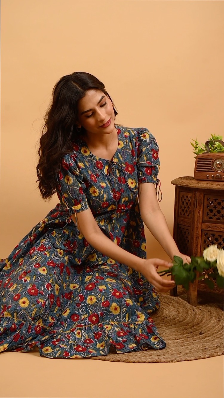 cotton day dresses womens Women Summer Maxi Dress Linen Casual Comfy Crew Neck Half Sleeve Sundress Loose Solid Beach Dress with Pockets Army Green : Clothing, Shoes & Jewelry Jaipuri print handblock indigo casual to chic Color:METALLIC Black Brocade Extreme Waist