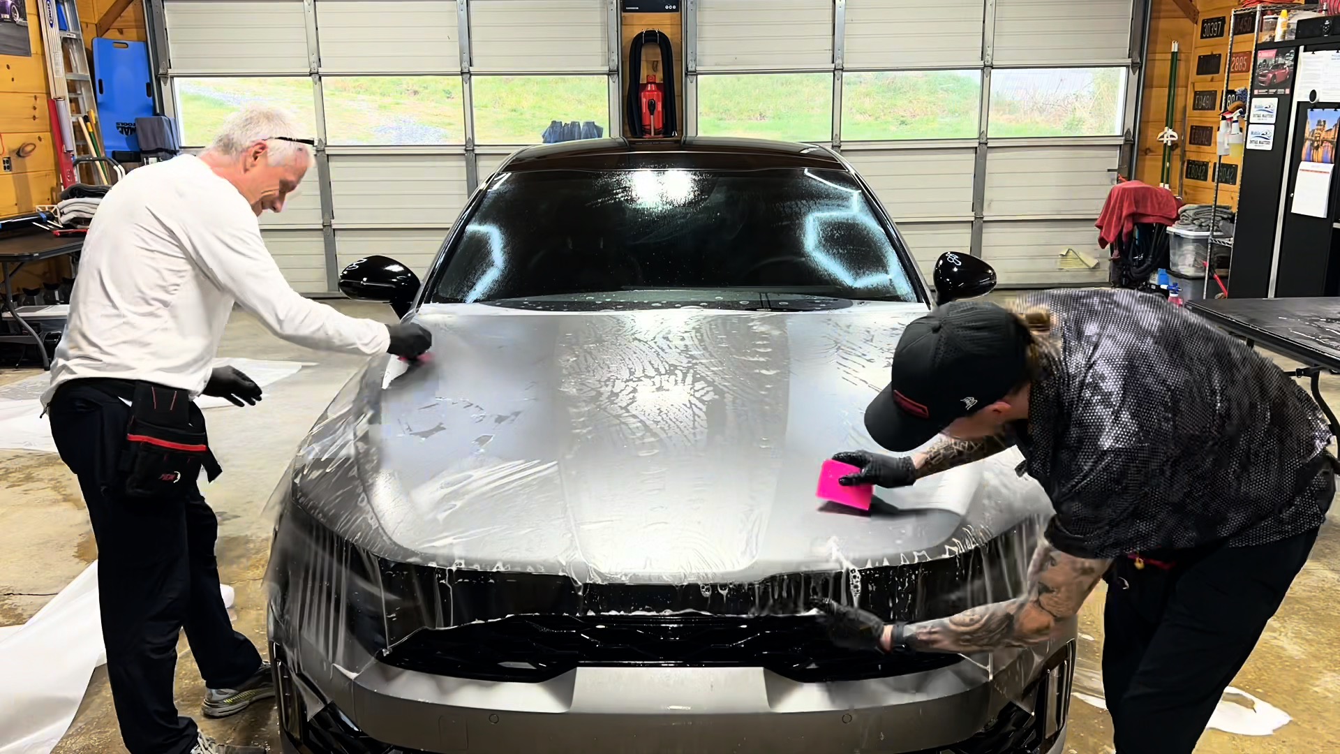 What is the cost of paint protection film for Kia K5?