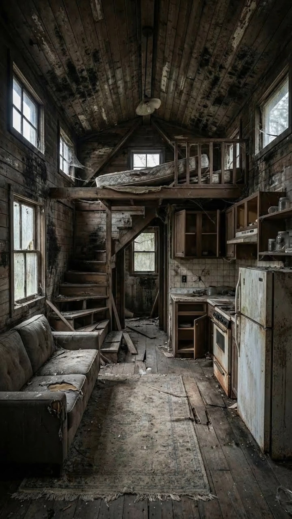 From abandoned to beautiful. Every beam rebuilt. Every detail restored ...