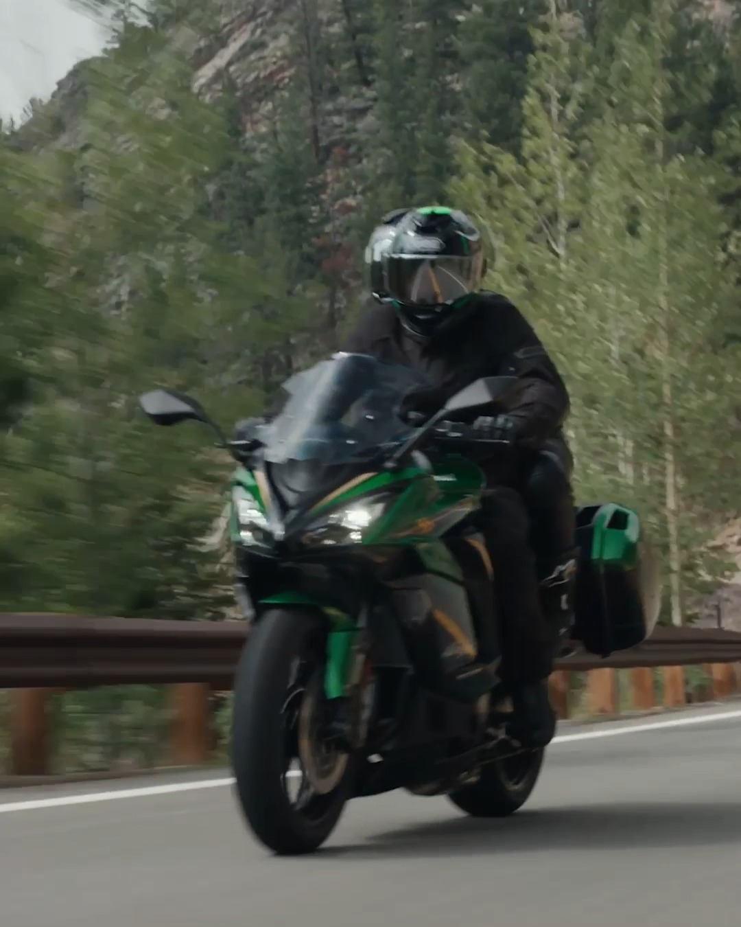 Move like a Ninja. The #NinjaZX10R conquers every corner from the