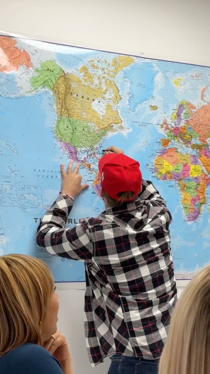 Student changes map and teacher loses it! | Jordan Cooley | Facebook