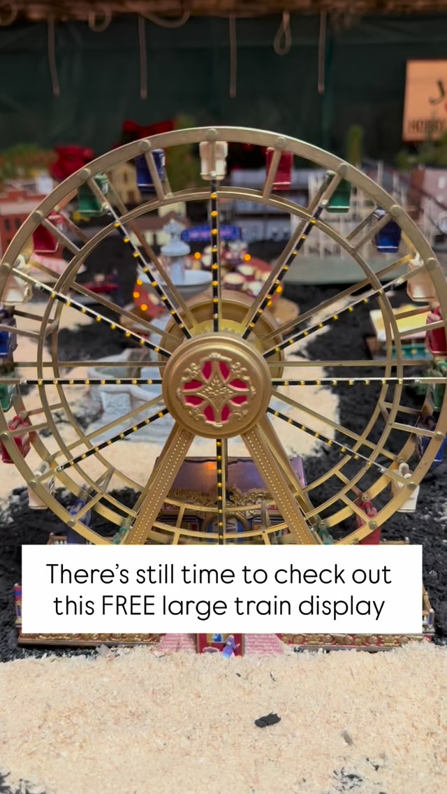 There’s still time to check out the FREE train display at the Puritas ...